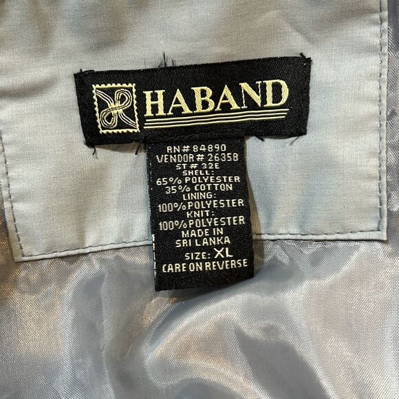 RB21 Haband pewter lightweight zip up jacket men’s size XL - Picture 12 of 13